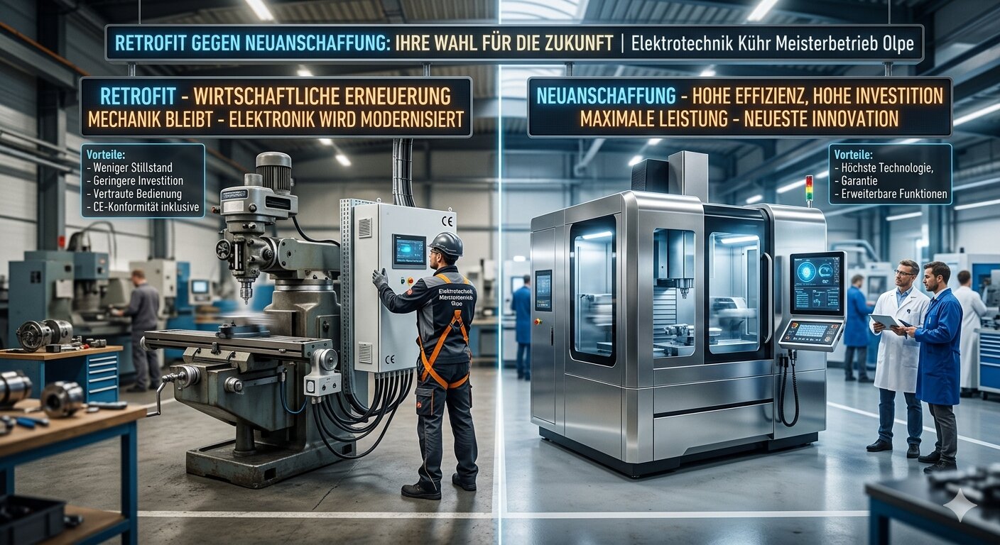Retrofit statt Neukauf: Wann sich die Modernisierung rechnet