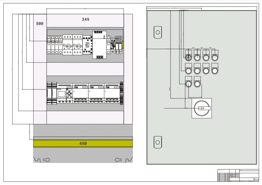 Schaltschrankbau bei Elektrotechnik Kühr, Projektbild 5